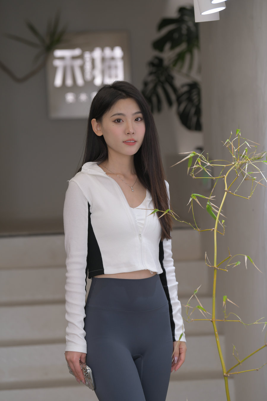 好漂亮的瑜伽裤女孩 J3431 621P-13.4GB-婷美图