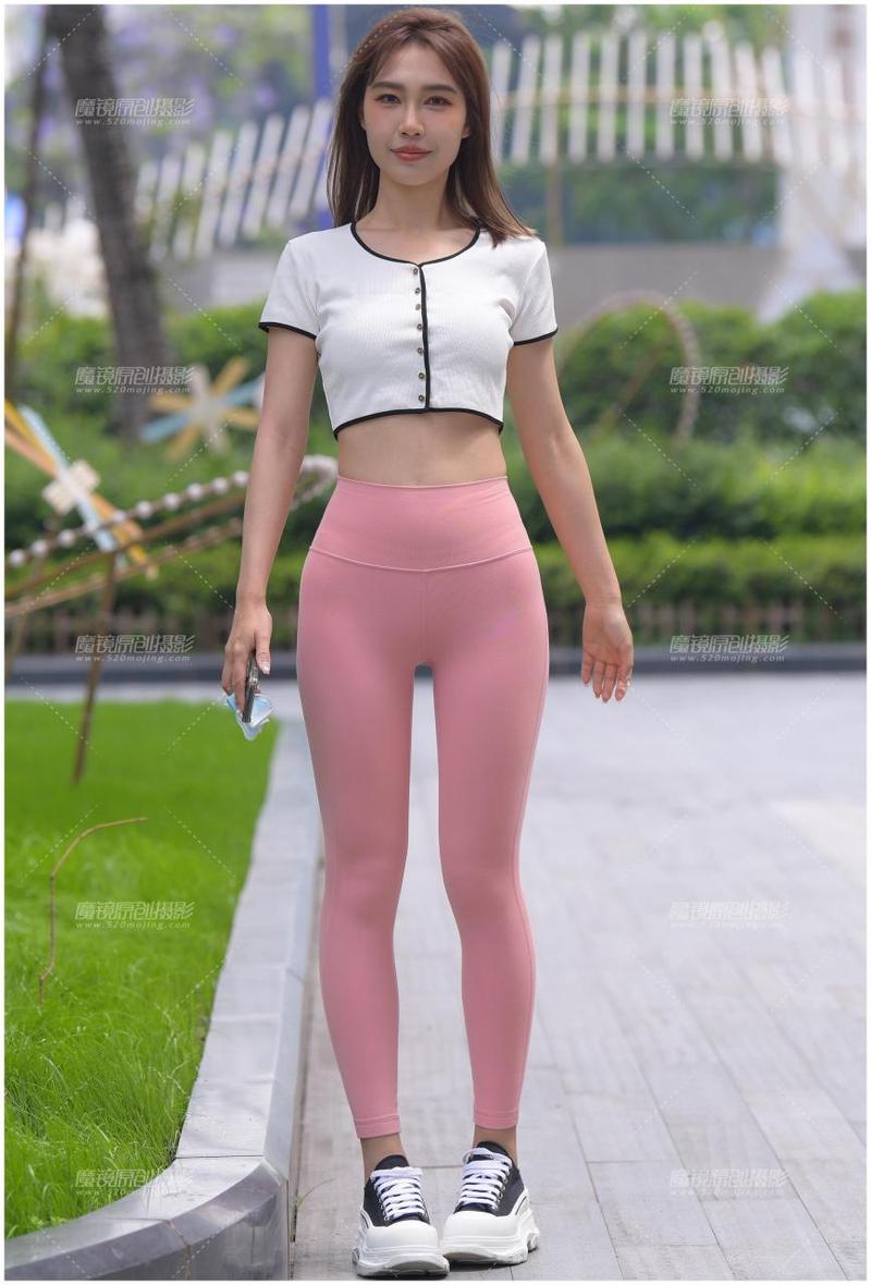图片[4]-街拍粉色瑜伽裤女孩J2900 645P1V-20.7GB-婷美图